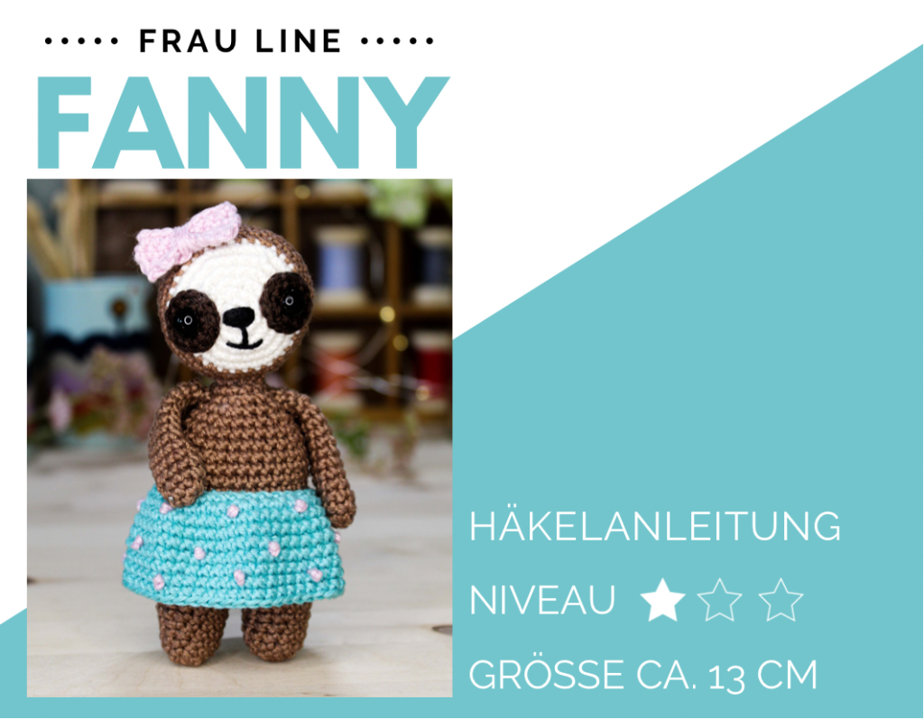 Häkelanleitung Fanny Faultier Pdf Frau Line 2971